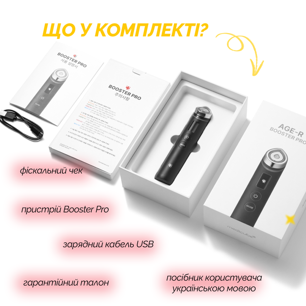 Устройство для домашнего ухода за кожей 6 в 1 Medicube AGE-R