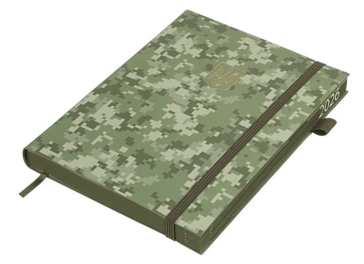 Ежедневник датированный Buromax Military из искусственной кожи А5 336 страниц Хаки (BM.21134-59) - изображение 8