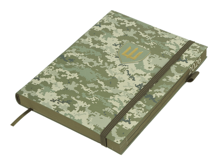 Ежедневник датированный Buromax Military из искусственной кожи А5 336 страниц Светло-зеленый (BM.21134-15) - Фото 14 Ежедневник датированный Buromax Military из искусственной кожи А5 336 страниц Светло-зеленый (BM.21134-15) - изображение 14