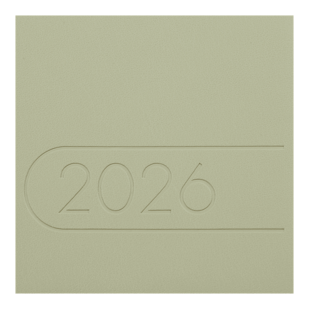 Ежедневник датированный 2026 Buromax Light Morandi из искусственной кожи А5 336 страниц Оливковый (BM.21158-36) - изображение 11