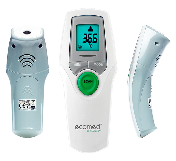 Бесконтактный Термометр Medisana Ecomed TM-65E (23400) - изображение 3