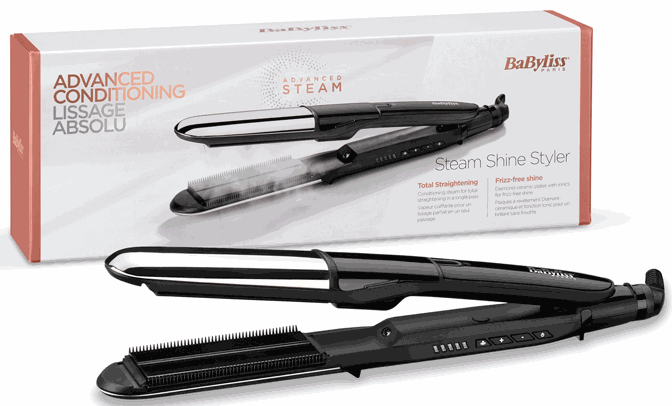 Стайлер BaByliss Steam Shine ST496E - Фото 4 Стайлер BaByliss Steam Shine ST496E - изображение 4
