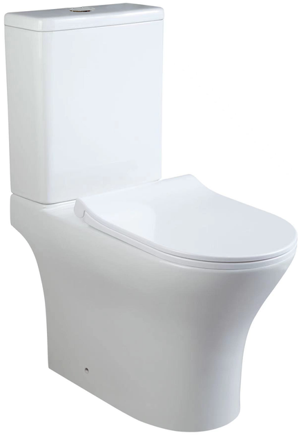 Унітаз-компакт Mixxus WAVE-0402-T3 650x350x830mm система змиву TORNADO 3.0 (MI7037) - изображение 3