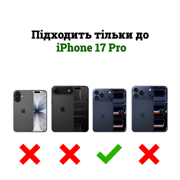 Противоударный чехол для iPhone 17 Pro IPAKY Crystal Series с бортиками Прозрачный - изображение 7