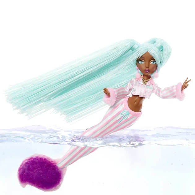 Лялька Русалка Mermaze Mermaidz Slumber Party Colour Change Brynn