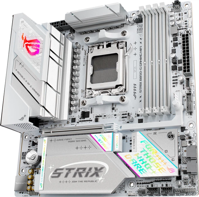 Материнська плата Asus ROG Strix B850-G GAMING WIFI (sAM5, AMD B850, PCI-Ex16) - зображення 4