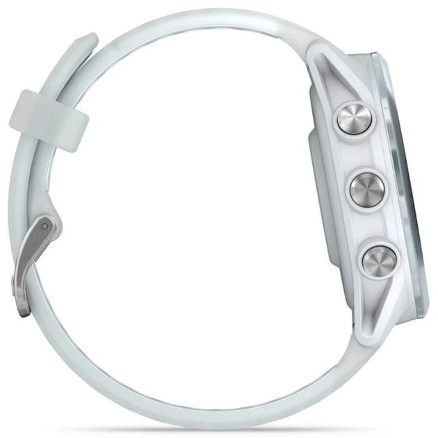 Смарт-годинник Garmin Forerunner 570 - 42MM, Whitestone/Cloud Blue, GPS (010-02970-01) - зображення 4