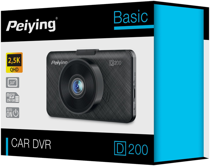 Відеореєстратор Peiying Basic D200 2.5K (5901890102889) - зображення 7