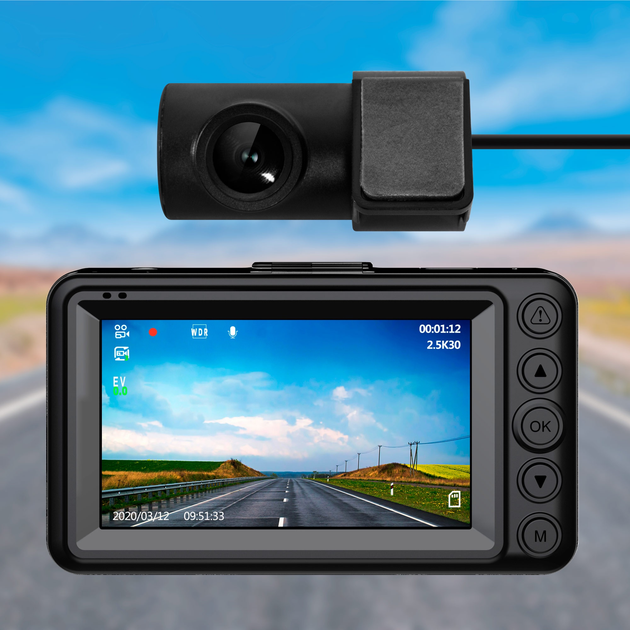 Відеореєстратор Peiying Basic D200 2.5K (5901890102889) - зображення 8