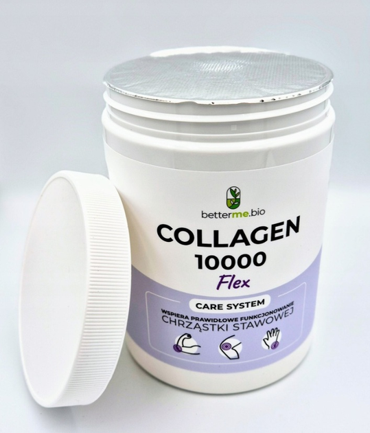 Харчова добавка Better Me Collagen 10000 Flex Риб'ячий колаген 450 г (5905123512131) - зображення 4
