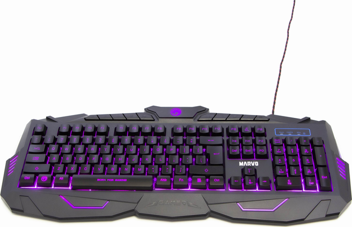 Комплект дротовий Marvo KM400 Black (KM400+G1) - зображення 6