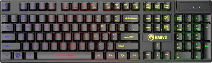 Комплект дротовий Marvo CM409 Black (CM409 EN) - зображення 4