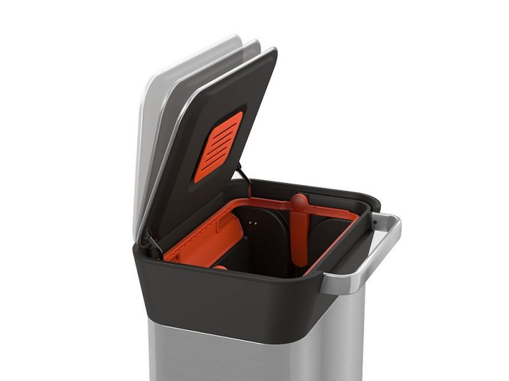 Kosz na śmieci Joseph Joseph Titan stalowy 30 l (5028420300307) - obraz 7