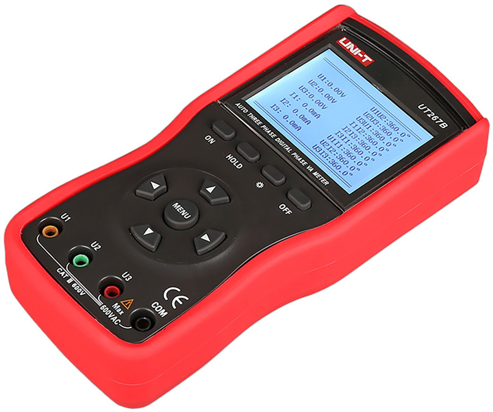 Trójfazowy miernik parametrów elektrycznych UNI-T UT267B (5901890096218) - obraz 5
