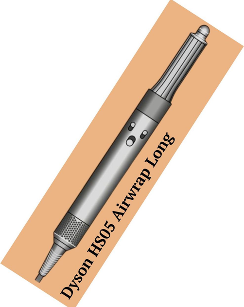 Стайлер Dyson HS05 Airwrap Long Nickel/Copper (453660-01) - зображення 1