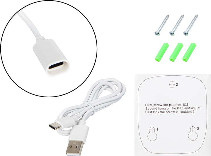 Kamera IP Blow I-302 Wi-Fi PTZ 3.6 mm 2 MP (5900804142652) - obraz 3