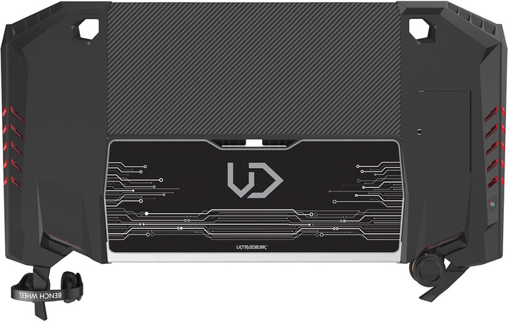 Ігровий стіл ULTRADESK Rocket Black (UDESK-RT-BB) - зображення 6
