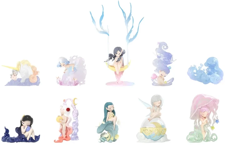 Kolekcjonerska figurka-niespodzianka z akcesoriami 52Toys Sleep Dreamland Elves (6958985023832) - obraz 2