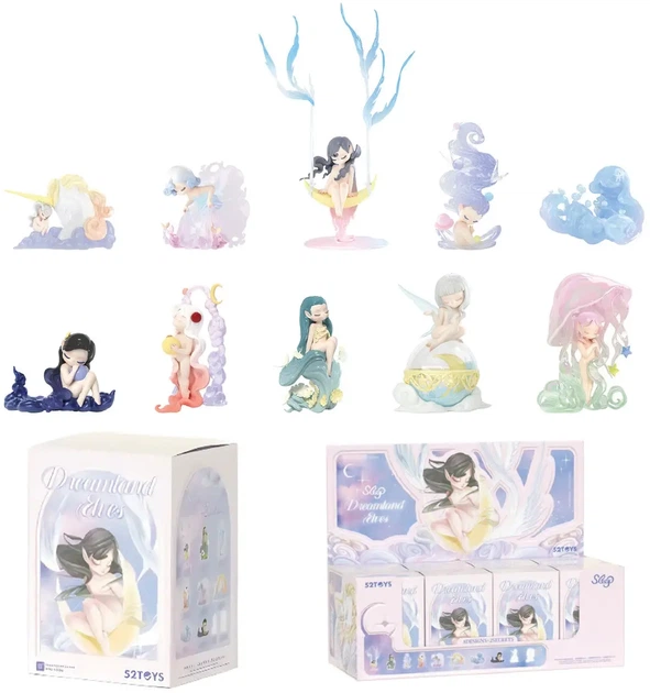 Kolekcjonerska figurka-niespodzianka z akcesoriami 52Toys Sleep Dreamland Elves (6958985023832) - obraz 3