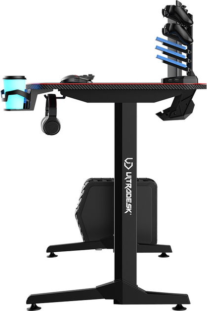 Ігровий стіл ULTRADESK Frag V3 Red (UDESK-FG-RD) - зображення 5