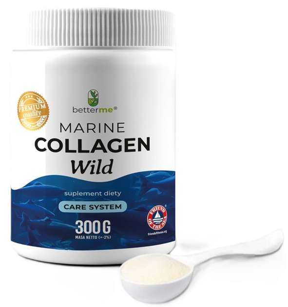 Харчова добавка Better Me Marine Collagen Wild колаген з атлантичної тріски 300 г (5905123512155) - зображення 1