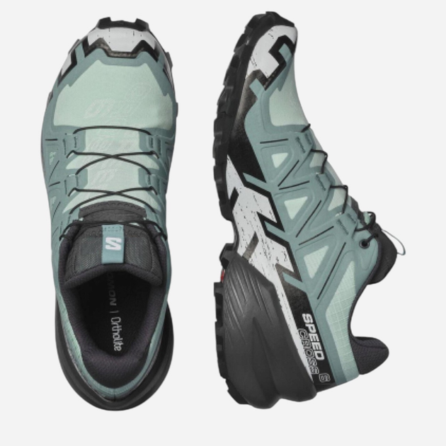 Buty do biegania damskie Salomon Speedcross 6 L41743100 37.5 (6US) 23 cm Zielone (195751065979) - obraz 2