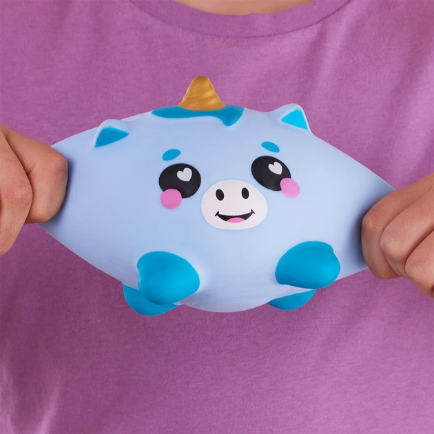 Kolekcjonerska zabawka antystresowa Smooshzees Luvzees Jednorożec Bolc (08224) (5029736082246) - obraz 6