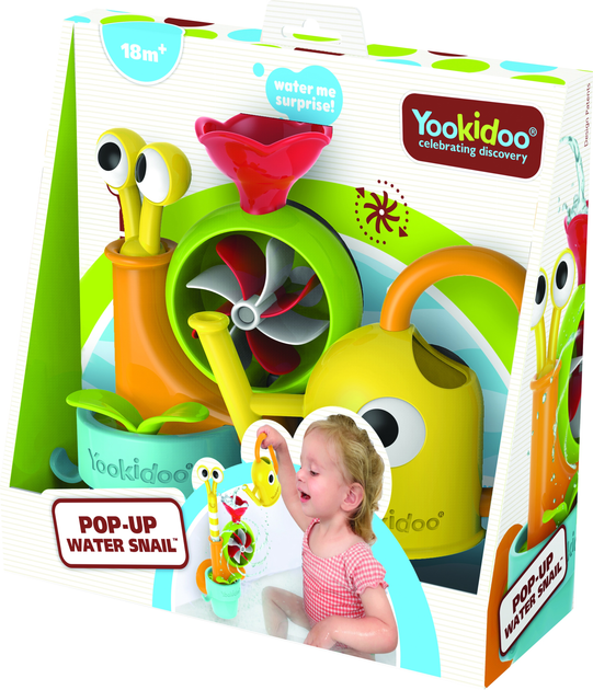 Zabawka do kąpieli Yookidoo Pływający ślimak (40219) (7290107722193) - obraz 1