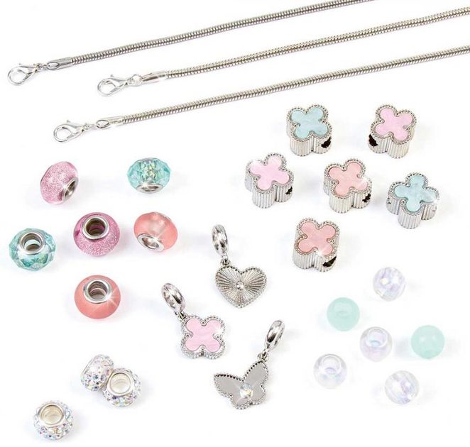 Mini zestaw do tworzenia bransoletek charms Make it Real Listek koniczyny (695929017347) - obraz 3