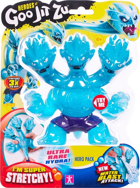 Rozciągliwa figurka GooJitZu Bohaterowie GooJitZu Rzadka Hydra (5029736081300) - obraz 3