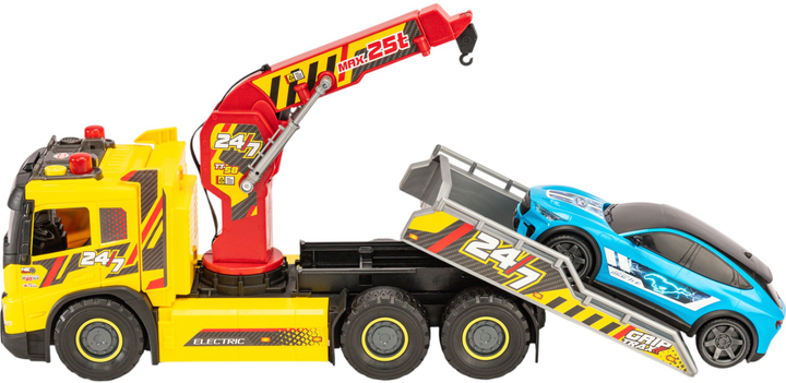Zestaw Dickie Toys Laweta Volvo z samochodzikiem ze światłem i dźwiękiem 55 cm (3749039) (4006333093449) - obraz 4