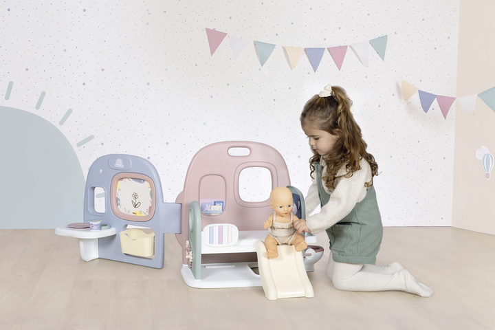Zestaw Smoby Toys Baby Care Centrum dziecięce 5 w 1 z akcesoriami (7600240308) (3032162403082) - obraz 10