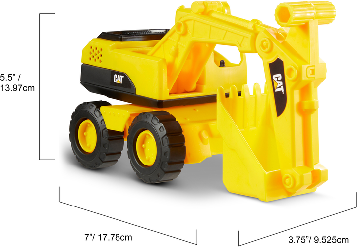 Іграшка Funrise Cat Будівельна бригада Екскаватор 25 см (82025F) (21664820254) - зображення 3