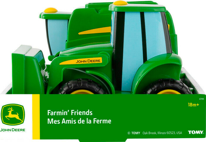 Іграшкові машинки Tomy John Deere Друзі фермера (LP47193) (36881471936) - зображення 9