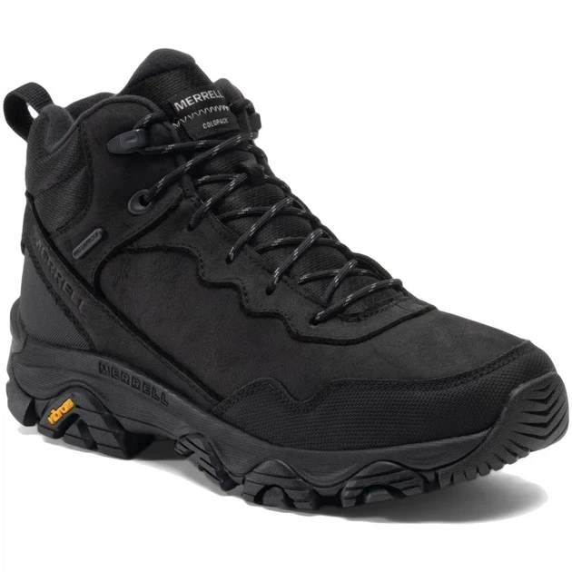 Черевики зимові для туризму Merrell Coldpack 3 Thermo Mid WP Mns black 43 (100017602) - Фото 1 Черевики зимові для туризму Merrell Coldpack 3 Thermo Mid WP Mns black 43 (100017602) - зображення 1