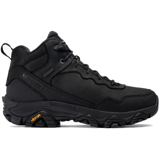 Черевики зимові для туризму Merrell Coldpack 3 Thermo Mid WP Mns black 43 (100017602) - Фото 2 Черевики зимові для туризму Merrell Coldpack 3 Thermo Mid WP Mns black 43 (100017602) - зображення 2