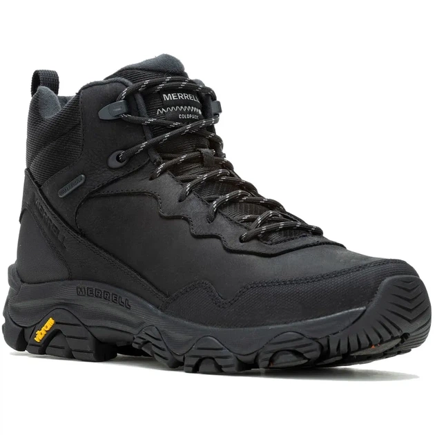 Черевики зимові для туризму Merrell Coldpack 3 Thermo Mid WP Mns black 43 (100017602) - Фото 5 Черевики зимові для туризму Merrell Coldpack 3 Thermo Mid WP Mns black 43 (100017602) - зображення 5