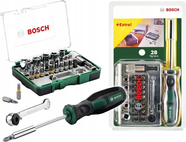Zestawy narzędzi ręcznych Bosch 28 szt 2607017331 (6949509219589) - obraz 2