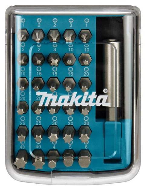 Zestawy bitów Makita 31 szt D-34936 (88381367097) - obraz 1