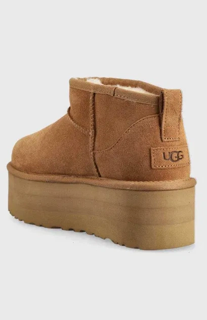 Женские угги UGG Classic Ultra Mini Platform Boot Chestnut 36р