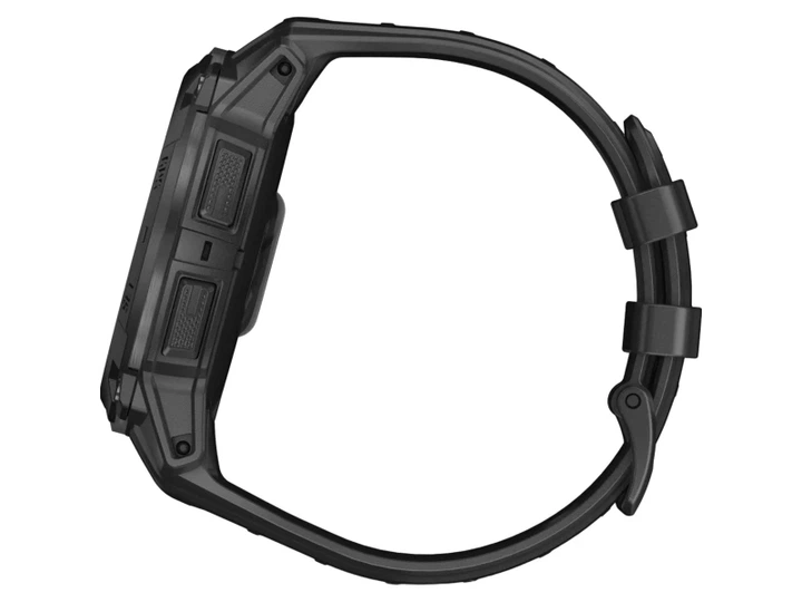Смарт-годинник Garmin Instinct 3 50mm AMOLED Tactical Edition Black with Black Band (010-03020-50/90) - изображение 6