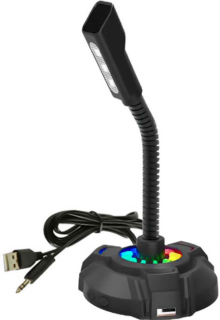 Mikrofon HP DHP-1100C RGB Black (194S1AA) - obraz 2