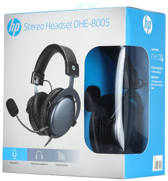 Навушники HP DHE-8005 Gaming Black (9NG18AA) - зображення 6