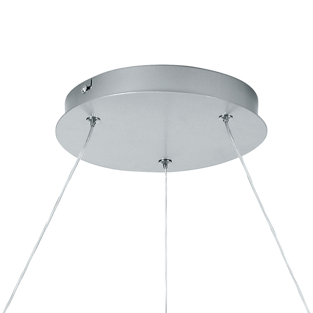 Светодиодная люстра подвесная Feron AL6610 SHINE LEVITATION 50W серебро Ø500×1200мм 3200Lm нейтральный 4000K - изображение 3
