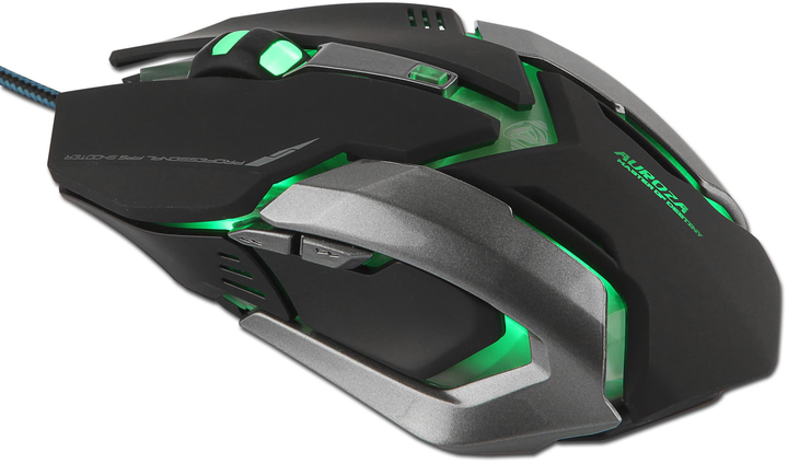 Mysz E-Blue Auroza Gaming USB e-Box Black (EMS639BKAA-UI) - obraz 10