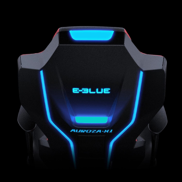 Fotel gamingowy E-Blue Auroza X1 Red (EEC301REAA-IA) - obraz 17