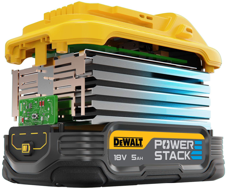 Акумулятор для інструменту DeWalt PowerStack 18 В XR Li-Ion 5 Ah (DCBP518) - зображення 5