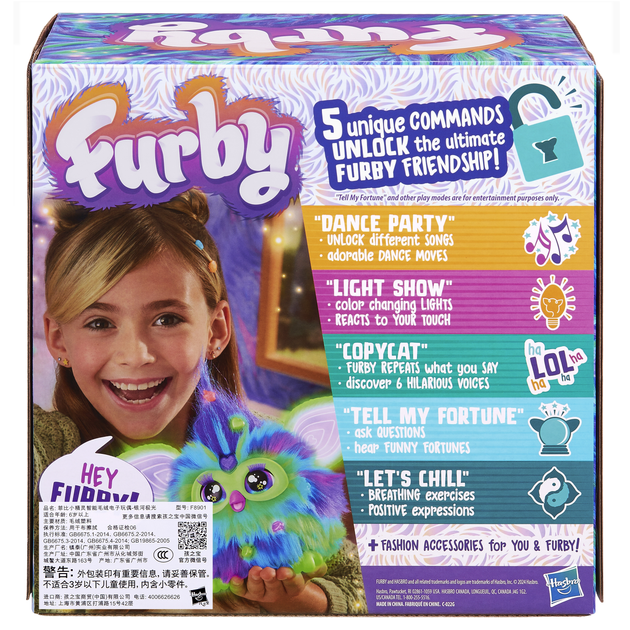 Іграшка інтерактивна Hasbro Furby Aurora Furbealis (F8901) - зображення 12