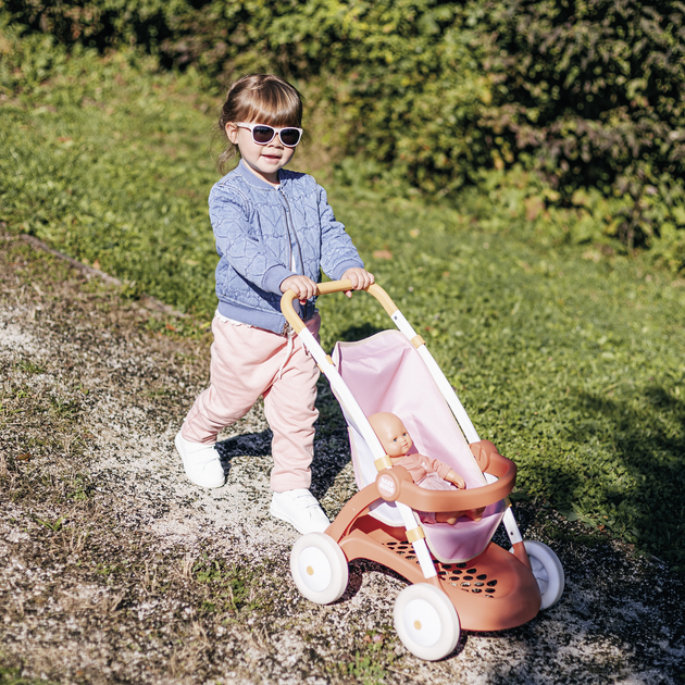 Wózek dla lalki Smoby Baby Nurse spacerowy 58 x 38 x 58 cm (7600254024) - obraz 7