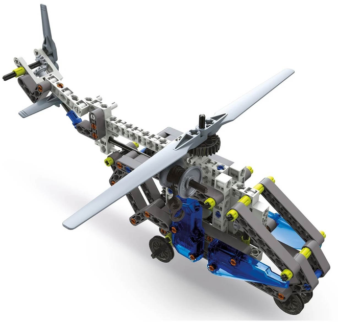 Конструктор Clementoni Science & Play Aeroplanes & Helicopters 10 в 1 200 деталей 75028 (8005125750283) - зображення 5